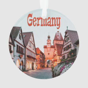 Germany Row Houses Ornament