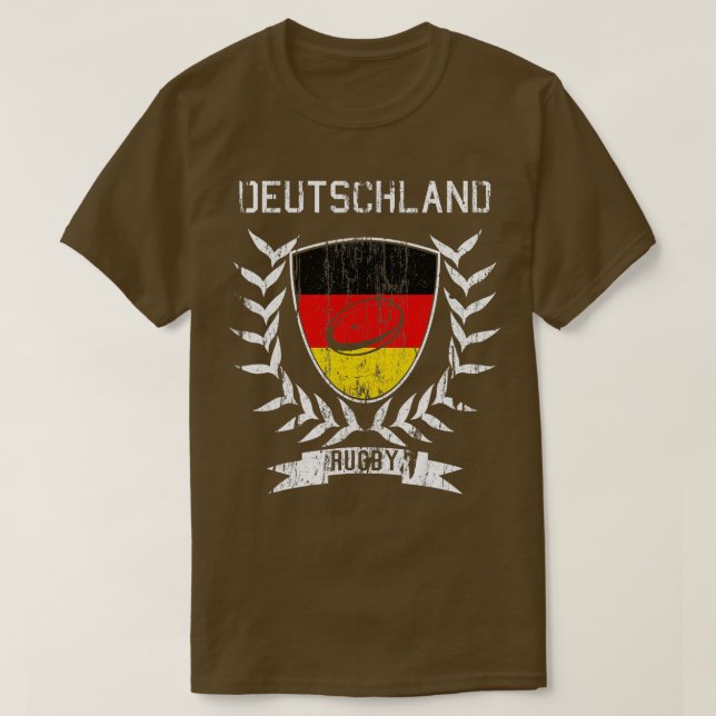Germany Rugby Jersey 2023 Deutschland Rugby  T-Shirt (Design Front)