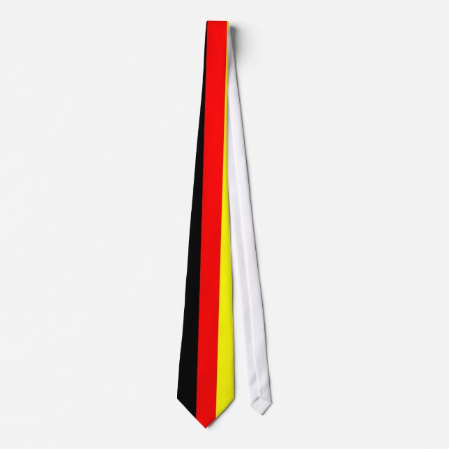 Germany Schlips black-red-gold flag Tie (Front)