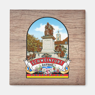 Germany Schweinfurt Vintage souvenir Magnet