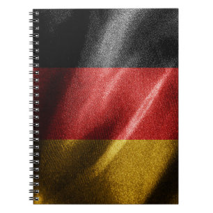 Germany silk flag notebook