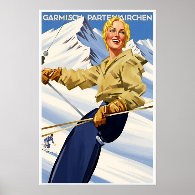 Germany Ski Poster (Front)