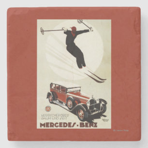Germany - Skier Jumping Stone Coaster