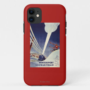Germany - Skiing in the Black Forest Case-Mate iPhone Case