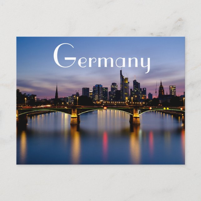 Germany Skyline Postcard (Front)