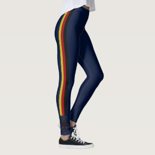 Germany stripes flag leggings