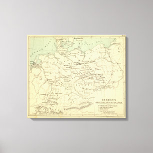 Germany, Switzerland, Holland Canvas Print