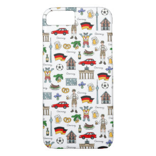 Germany   Symbols Pattern Case-Mate iPhone Case