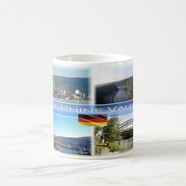 Germany -  The Rhine Valley Coffee Mug (Center)