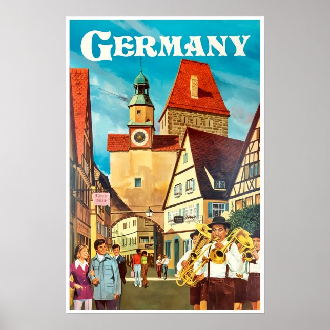 Germany travel poster  (Front)