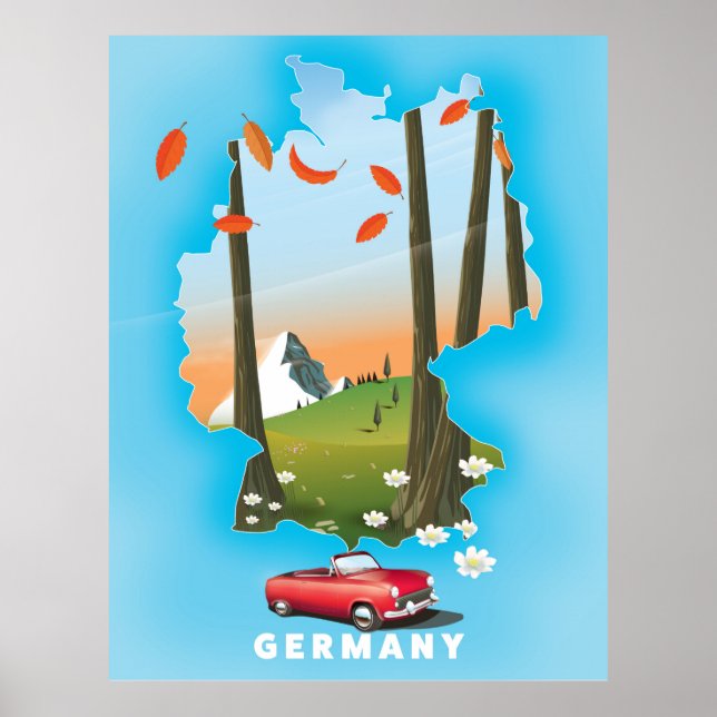 Germany Travel poster. Poster (Front)