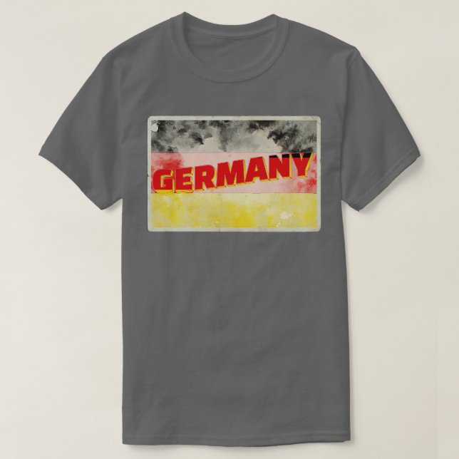 Germany Vintage style retro souvenir T-Shirt (Design Front)