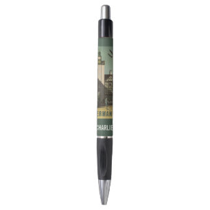 GERMANY Vintage Travel custom monogram pen