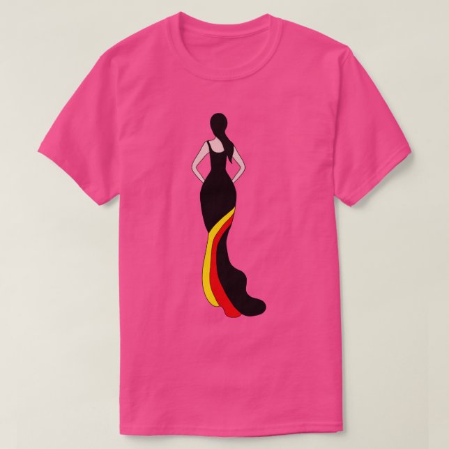 Germany Woman T-Shirt (Design Front)