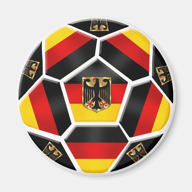 Germany World Cup 2014 Euro 2012 Soccer Magnet (Front)