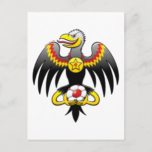 Germany's Eagle Soccer Champion Postcard