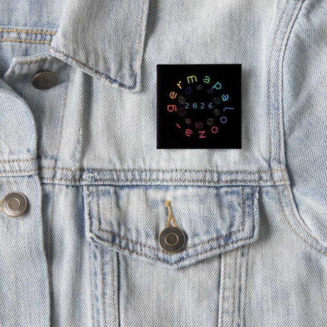 Germapalooza 26 Pin - 2-inch Square (In Situ)