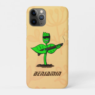 Germinator cyborg plant funny cartoon Case-Mate iPhone case