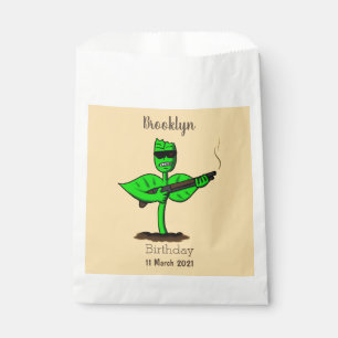 Germinator cyborg plant funny cartoon favour bags