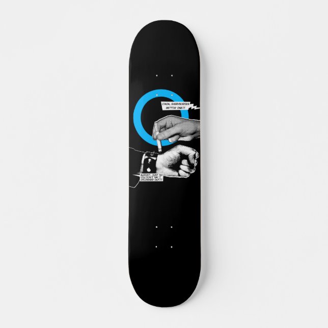 Germs Burn Skateboard (Front)