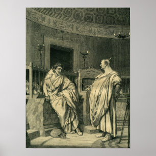 Gérôme - Augurs Laughing At People's Gullibility Poster