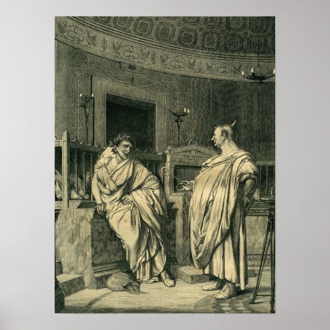 Gérôme - Augurs Laughing At People's Gullibility Poster (Front)