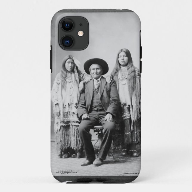 Geronimo and 2 neices Case-Mate iPhone case (Back)