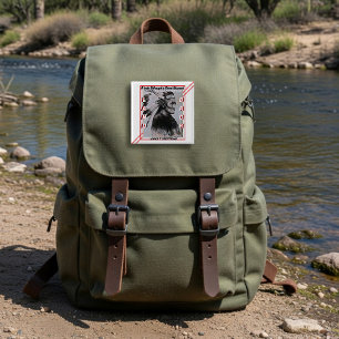 Geronimo - A'tah Nihayá'á Diné Bizaad - Land Back 15 Cm Square Badge