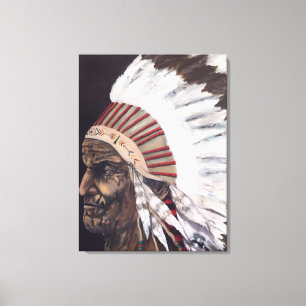Geronimo Canvas Print