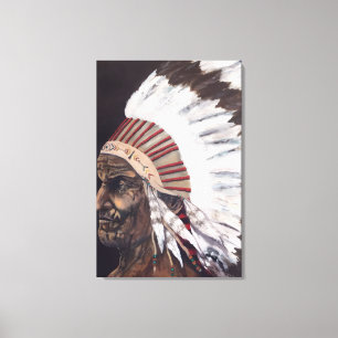Geronimo Canvas Print