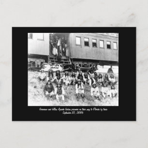 geronimo, Geronimo and fellow Apache Indian pri... Postcard