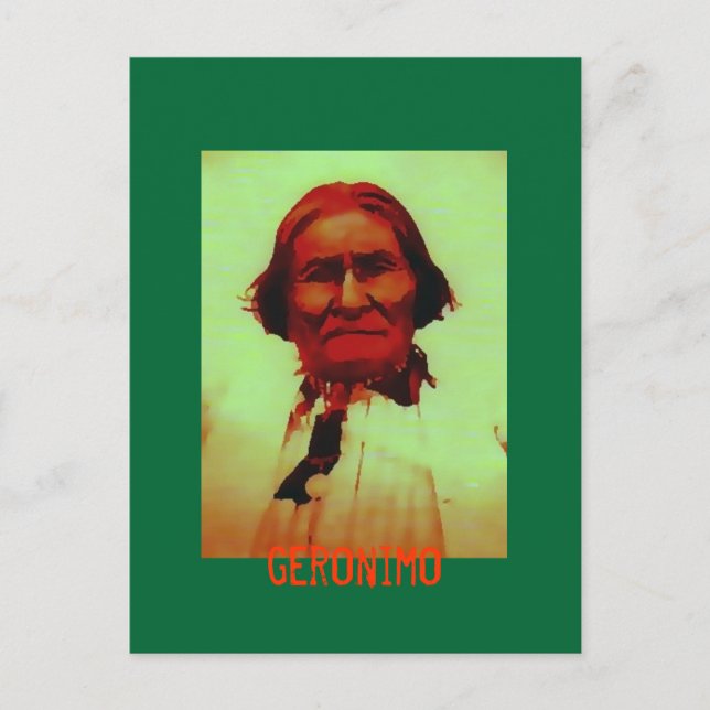 Geronimo Postcard (Front)