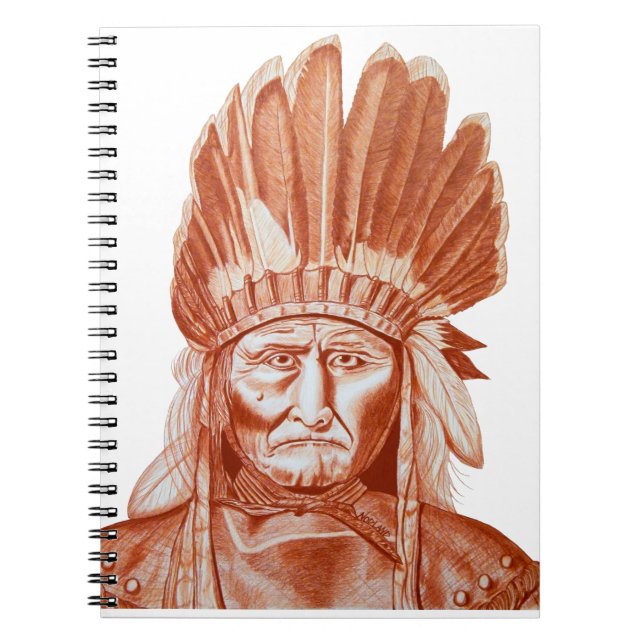 GERONIMO SPIRAL NOTEBOOK (Front)