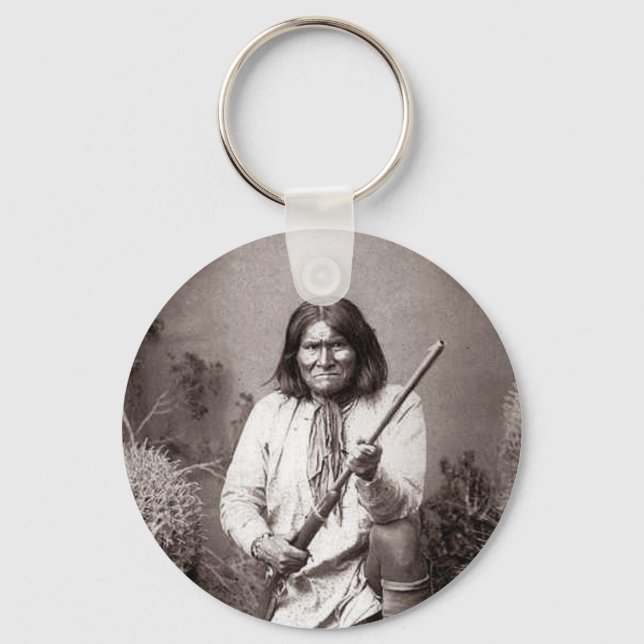 Geronimo - Vintage Key Ring (Front)