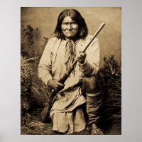 Geronimo with Rifle 1886