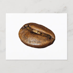 Geröstete Kaffeebohne Postcard