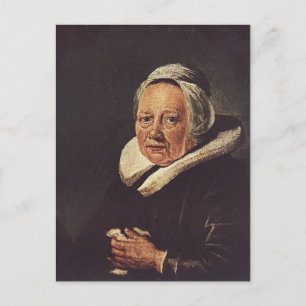 Gerrit Dou- Portrait of an Old Woman Postcard