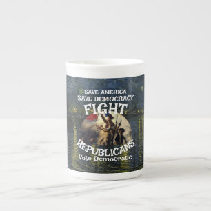 GERRYMANDERING COST PRICE FOREVER ENDLESS WAR 2026 BONE CHINA MUG
