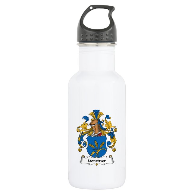 Gerstner Family Crest 532 Ml Water Bottle (Front)