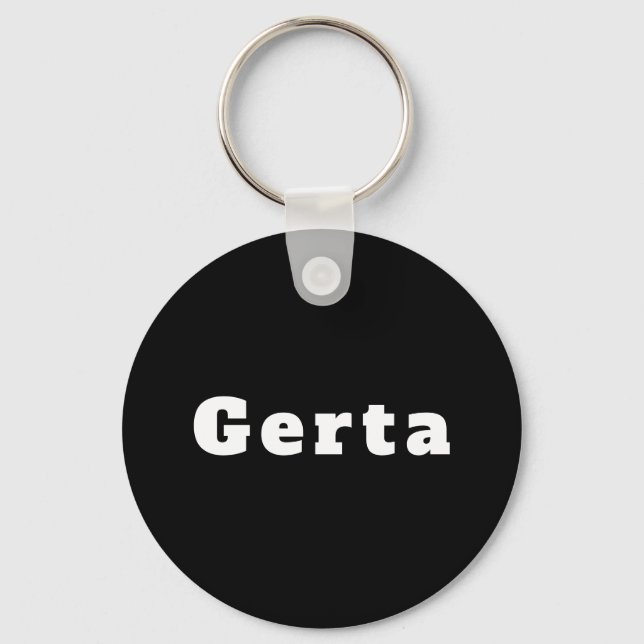 Gerta Key Ring (Front)