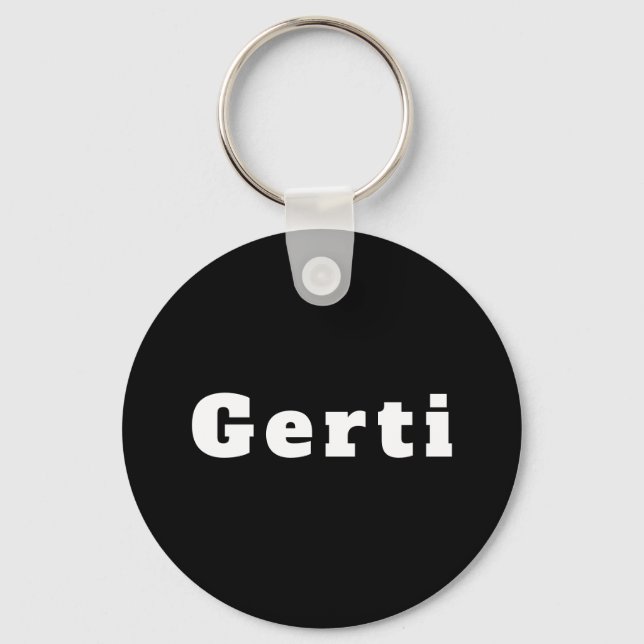 Gerti Key Ring (Front)
