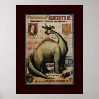 Gertie the Dinosaur Poster