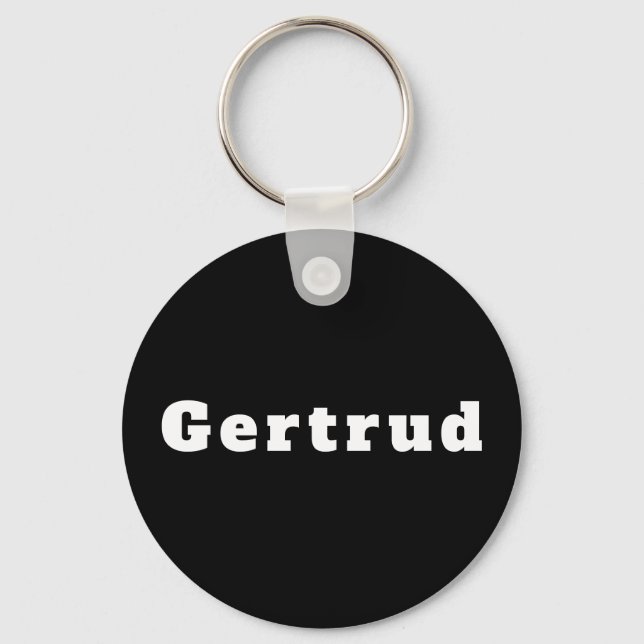 Gertrud Key Ring (Front)