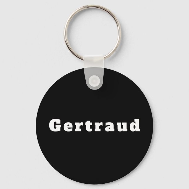Gertrude Key Ring (Front)