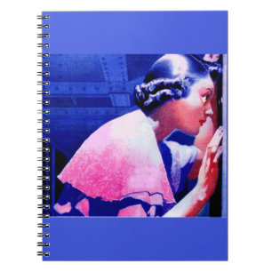Gertrude spying on the neighbours spiral notebook