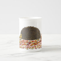 Gertrude the Snuffly Hedgehog Bone China Mug