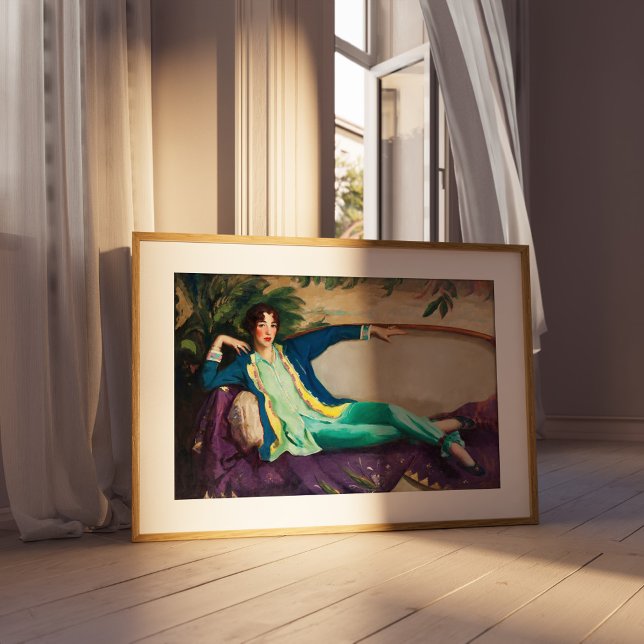Gertrude Vanderbilt Whitney | Robert Henri Poster (Creator Uploaded)