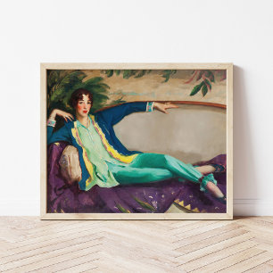 Gertrude Vanderbilt Whitney   Robert Henri Poster