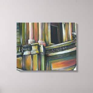 Gesamtkunst detail canvas print