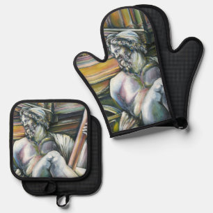 Gesamtkunstwerk Oven Mitt & Pot Holder Set